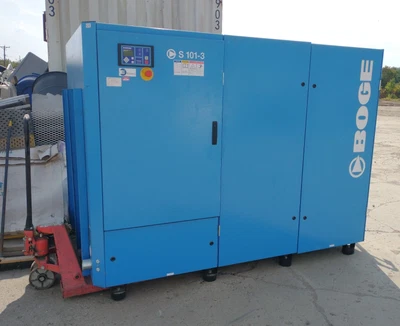 $9500 • Buy BOGE 100HP Screw Compressor S 101-3  And Nano Filter System NRC 0520-TD