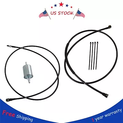 For 1997-2005 Chevrolet S10 Gmc Sonoma Nylon Fuel Line Replacement Kit Diy • $75.99