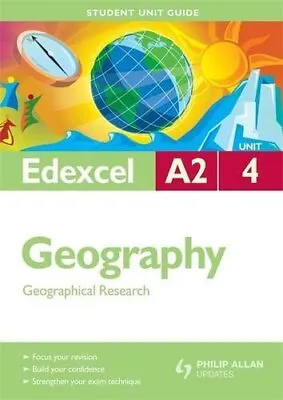 Edexcel A2 Geography Student Unit Guide: Unit 4 Geogr... By Adams Kim Paperback • £3.49
