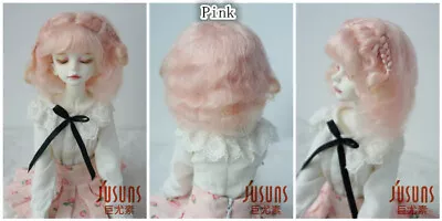 JD249 Cute Mohair BJD Wigs Lati OB11YOSD MSD SD Blythe Doll Hair Wholesale Wig • $25.99