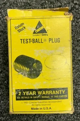 Cherne Industries 270024 Test Ball Plug Pneumatic  Size 2   • $26