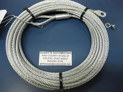 Warn 15236 Wire Rope Cable Replacement 3/16 50' A2000 A2500 ATV Quad Winch • $68