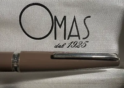 Omas Pen Fountain Pen DS Brown Cartridge Pen Iridium Marking Vintage • $53.94