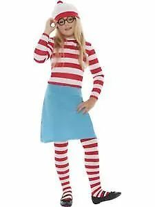 £27.45 • Buy Smiffys Where's Wally? Wenda Child Costume - Female - Red&Whte - Large Age 10-12