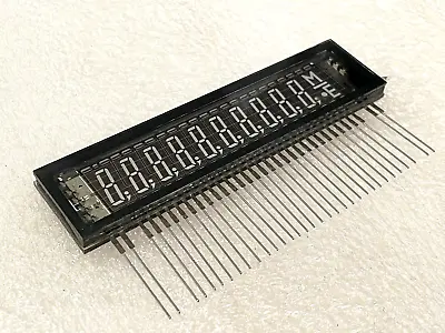 1pc   FUTABA  11-LT-13G  NIXIE Era / 7-segment  11-digit VFD  Display  NEW • $14.90