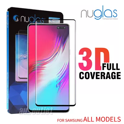 $7.95 • Buy For Samsung Galaxy S20 Ultra S10 Plus Note 20 10 Tempered Glass Screen Protector