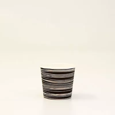 4oz Single Wall Coffee Cup Swirl Print PE  1000 Pcs • $53.59