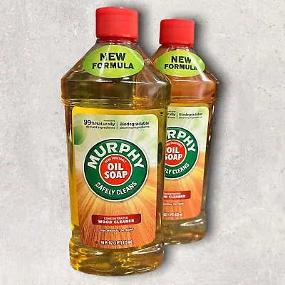 2 X Murphy Oil Soap Concentrated Wood Cleaner 16 Fl Oz Each • $13.99