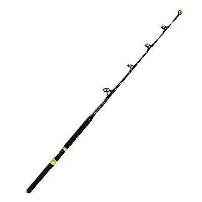 EatMyTackle Roller Guide Saltwater Fishing Rod | Blue Marlin Tournament Edition  • $172.19