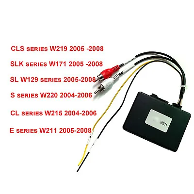 Car Stereo Radio Optical Fiber Decoder For Mercedes Benz E-W211/SL/CLS • $84.87