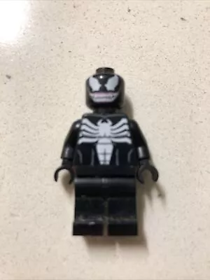 LEGO Venom Minifigure (sh113) Black From Spiderman 10665 Spider-Car Pursuit • $16