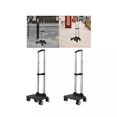 Luggage Trolley No Brake System Hand Dolly Cart For Travel School Children • $90.32