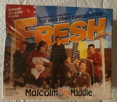 EMMY FYC DVD MALCOLM IN THE MIDDLE FRESH FAUX LAUNDRY SOAP BOX Seal RARE 50% OFF • $24.79