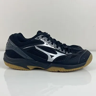 Mizuno Women’s Cyclone Speed 2 Black Gum Sole Athletic Volleyball Shoes Size 8.5 • $25.49