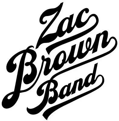 Vinyl Decal Truck Car Sticker Laptop - Music Country Bands Zac Brown Band • $4