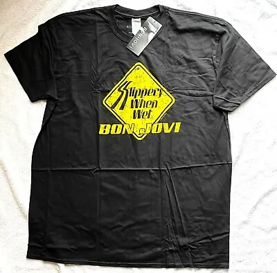 £15.99 • Buy Bon Jovi Slippery When Wet T-shirt (XXL) (TS275) (New/Tag)