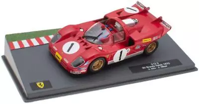 Atlas Editions 1:43 Scale Ferrari 512 S - 6h Brands Hatch 1970 Cased • £20.50