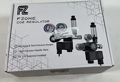 FZONE FZ-0100 Aquarium Single CO2 Regulator Adjustable Output Pressure... • $28