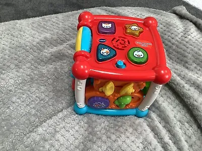 VTech Baby Turn And Learn Baby Activity Cube | Interactive Educational Toy • £10