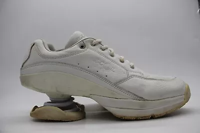 Z-Coil Legend Men's Size 13 Pain Relief Spring Heel Comfort Walking White Shoes • $39.99