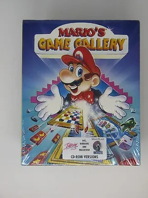 Mario's Game Gallery - PC - Big Box - Factory Sealed - Brand New - VGA READY • $2500