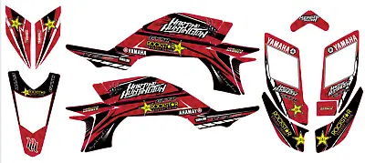 Fits YFZ450 2003 2004 2005 2006 2007 2008 Yamaha Graphic Decal Kit Stickers • $127.40