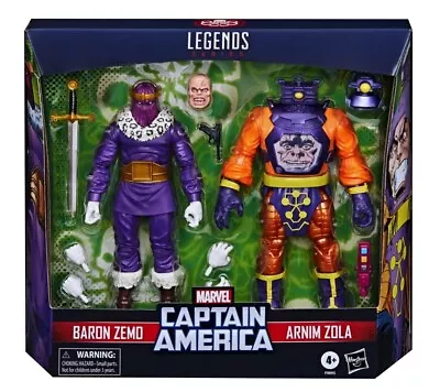 Marvel Legends Series Baron Zemo And Arnim Zola 2 Pack EXCLUSIVE (PRE-ORDER) • $64.99