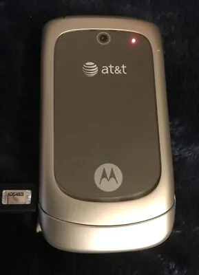 Motorola MOTO EM330 - Titanium ( AT&T ) Cellular Phone 14GB • $8.88
