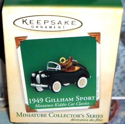 1949 Gillham Sport`2004`Miniature-Die Cast MetHallmark Christmas Tree Ornament • $8