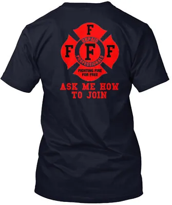Volunteer Firefighter Recruitmen T-shirt • $22.57