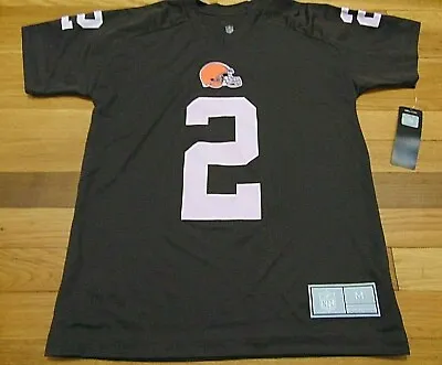 Nfl Team Apparel Cleveland Browns Johnny Manziel Youth Jersey Size M (10-12) • $15.80