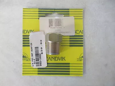 Scandvik  3/8  Female Bsp To 1/2  Male Npt Brass Hose Adaptor 10002p Marine Boat • $19.95