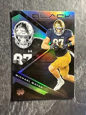 2023 Chronicles Black Draft Picks RC Rookie Card #15 Michael Mayer Notre Dame • $0.05