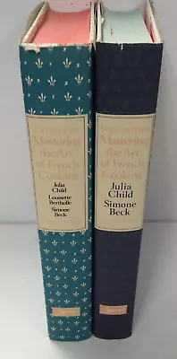 MASTERING THE ART OF FRENCH COOKING VOL 1 And 2 1979 & 1983 Julia Child HC • $45