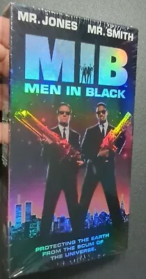 Men In Black (VHS 1997) SEALED Will Smith Music Video Columbia Pictures Jones • $8.08