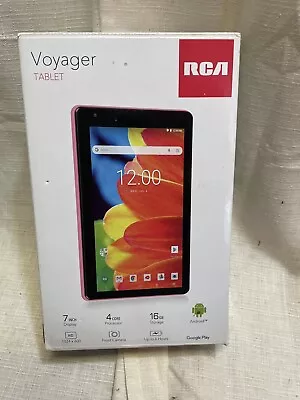 RCA Voyager 7  16GB Tablet Quad Core Android -RCT6873W42 PK Pink • $49.99