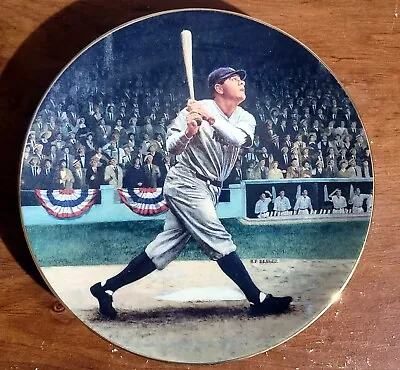 1992 Babe Ruth The Called Shot Legends Of Baseball Collector Plate B.P. Benger • $8.99