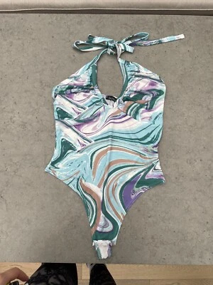 £0.99 • Buy Halter Neck Body Suit Size 10