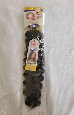 Milky Way Que Hair Extension Master Mix Deep BULK 22  Color 1B Black BRAND NEW!! • $15