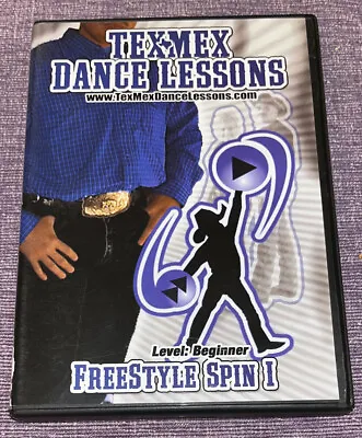 $15 • Buy TexMex Swing DVD (2007) Beginner Freestyle Spin 1 Tex Mex Dance Lessons TejanoTV