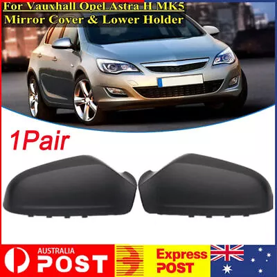 1 Pair DRIVER SIDE MIRROR COVER CAP HOUSING FOR HOLDEN ASTRA (AH) 2005-2009 • $32.99