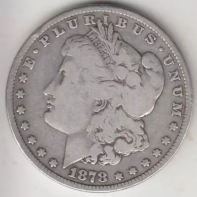 1878 8 Tail Feathers Morgan Silver Dollar Vg • $79.99