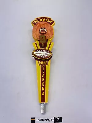 Magic Hat Fall Seasonal Pumpkin Ale WILHELM SCREAM Beer Tap Handle  13 1/2  Tall • $24.99