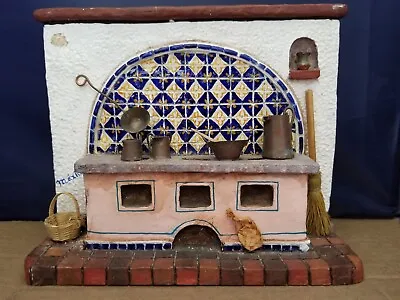  Miniature Mexican HandmadePainted Pottery Tera Cota Kitchen House Display 1995 • $125