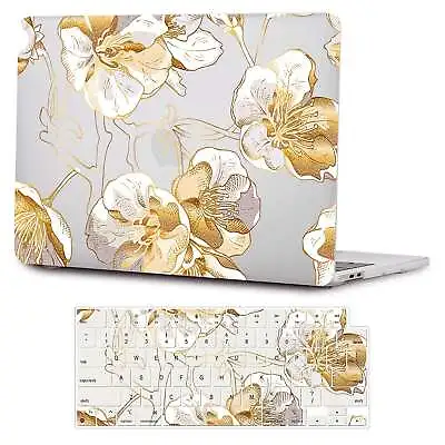 SaharaCase HybridFlex Arts Case For Apple MacBook Pro 14  Laptops Clear Floral • $62.31