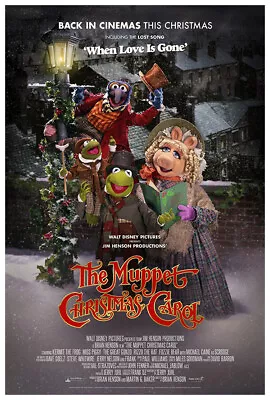 Muppet's Christmas Carol - Christmas Holiday Movie Poster - US Version #2 • $10.99