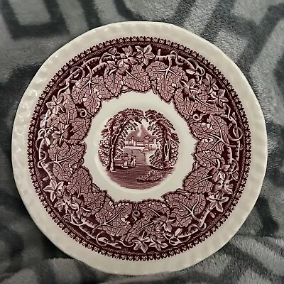 Masons Pink Vista 5 3/4  Small Bread Plate Saucer Franciscan English Ironstone • $11.19