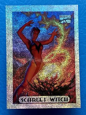 1994 Marvel Masterpieces Silver Holofoil #7 Scarlet Witch • $1.99