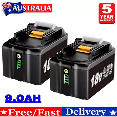 9000mAh Battery W/LED 18V For Makita LXT BL1830 BL1850 BL1860 BL1890 LITHIUM • $52.89