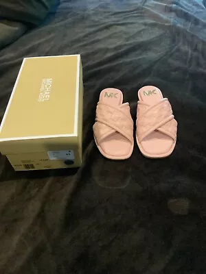 Michael Kors Womens Slide Sandals Size 8.5M BRAND NEW • $80